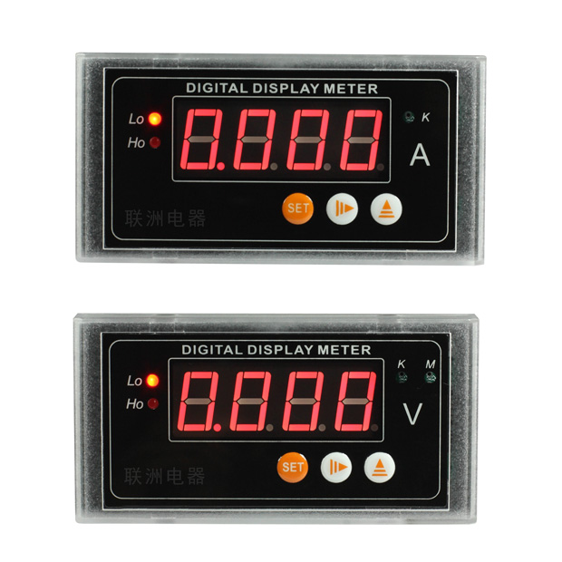 數(shù)顯直流電流表電壓表